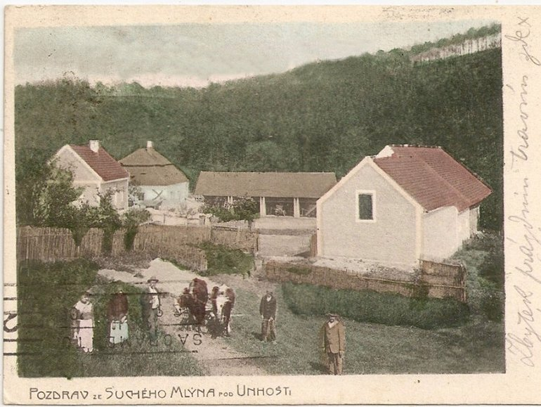 Pohlednice Suchého mlýna